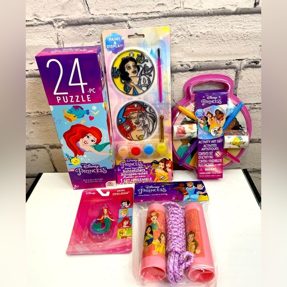 Disney Princess Ariel Stocking Stuffer Bundle 5 Pieces - Picture 8 of 8